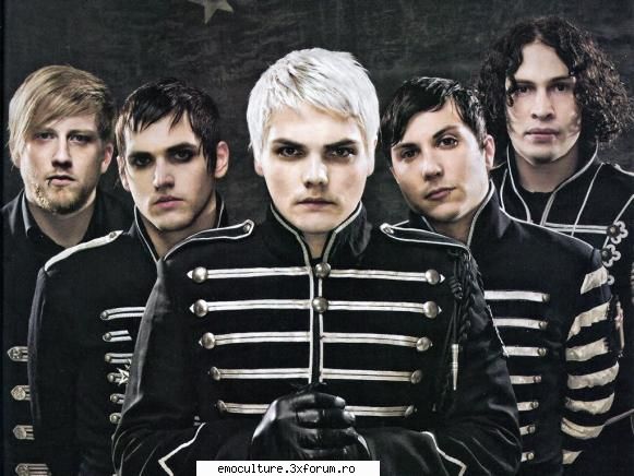 my chemical romance poze cu trupele preferate